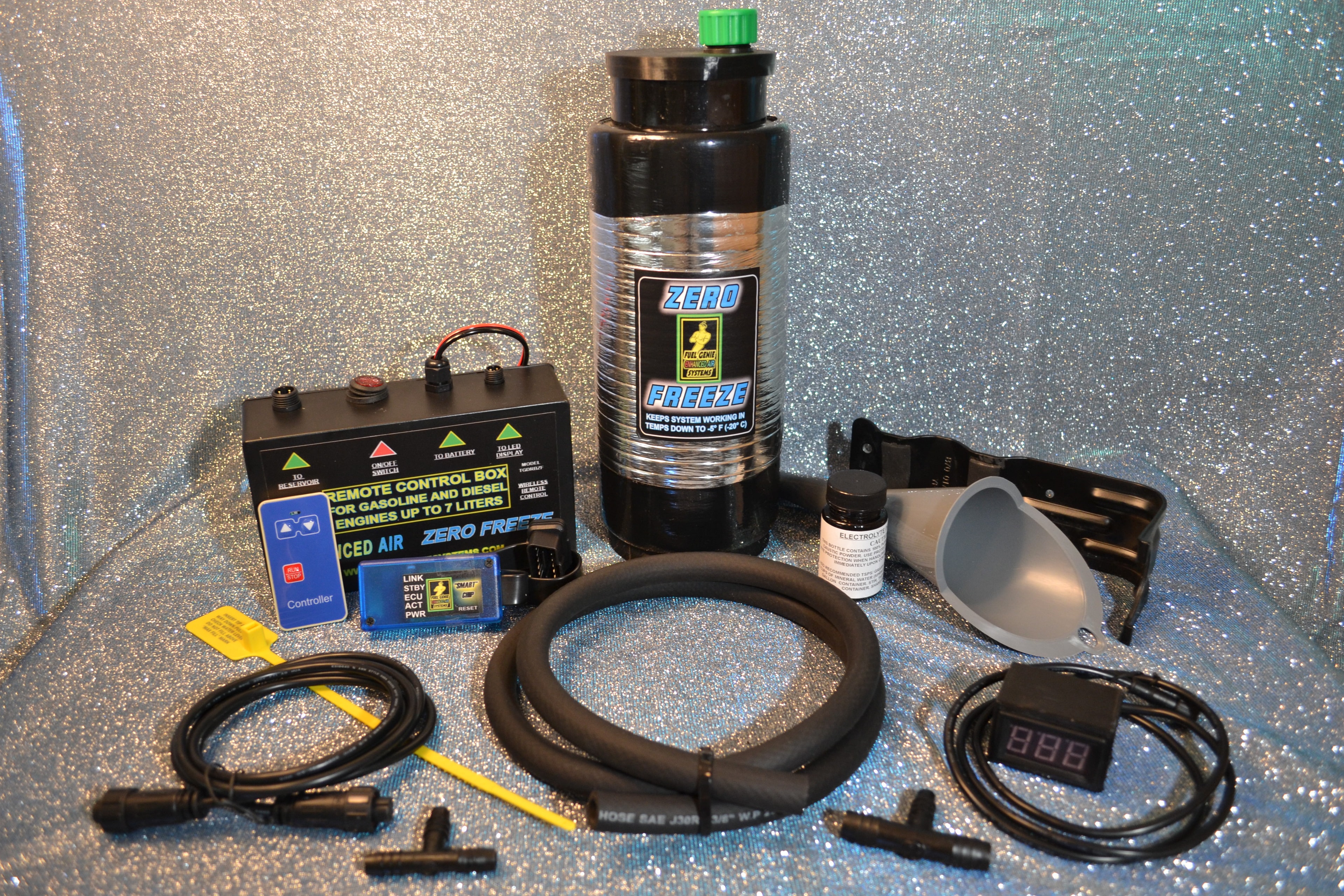 Kit 4 — Zero Freeze gasoline kit for engines 2-7 liters